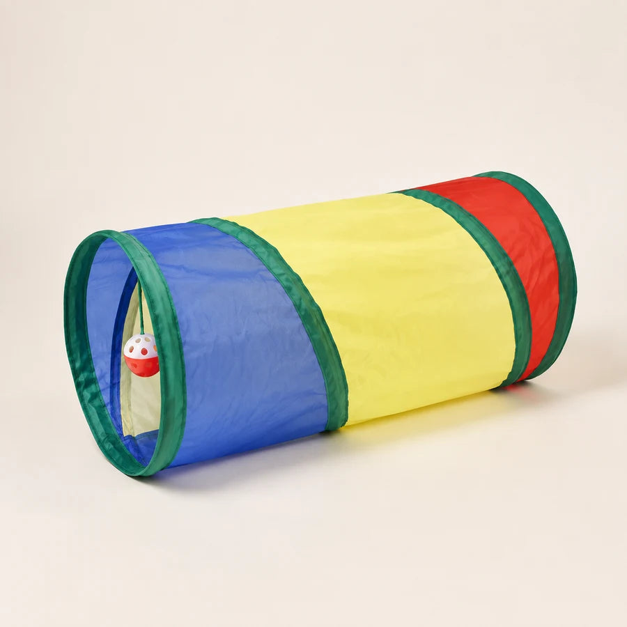 Rainbow Z PETEE Rainbow Hide & Play Cat Tunnel in a PETEE studio scene