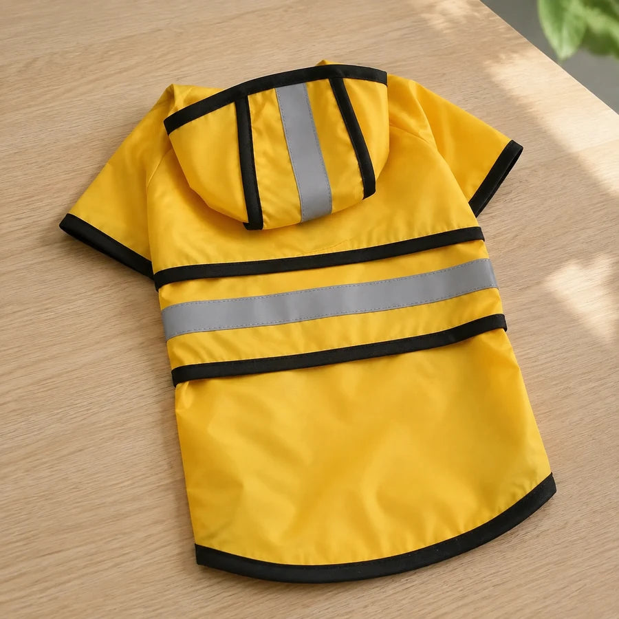 Yellow XXXL PETEE Rainy Day Cape — PETEE September 7 detail