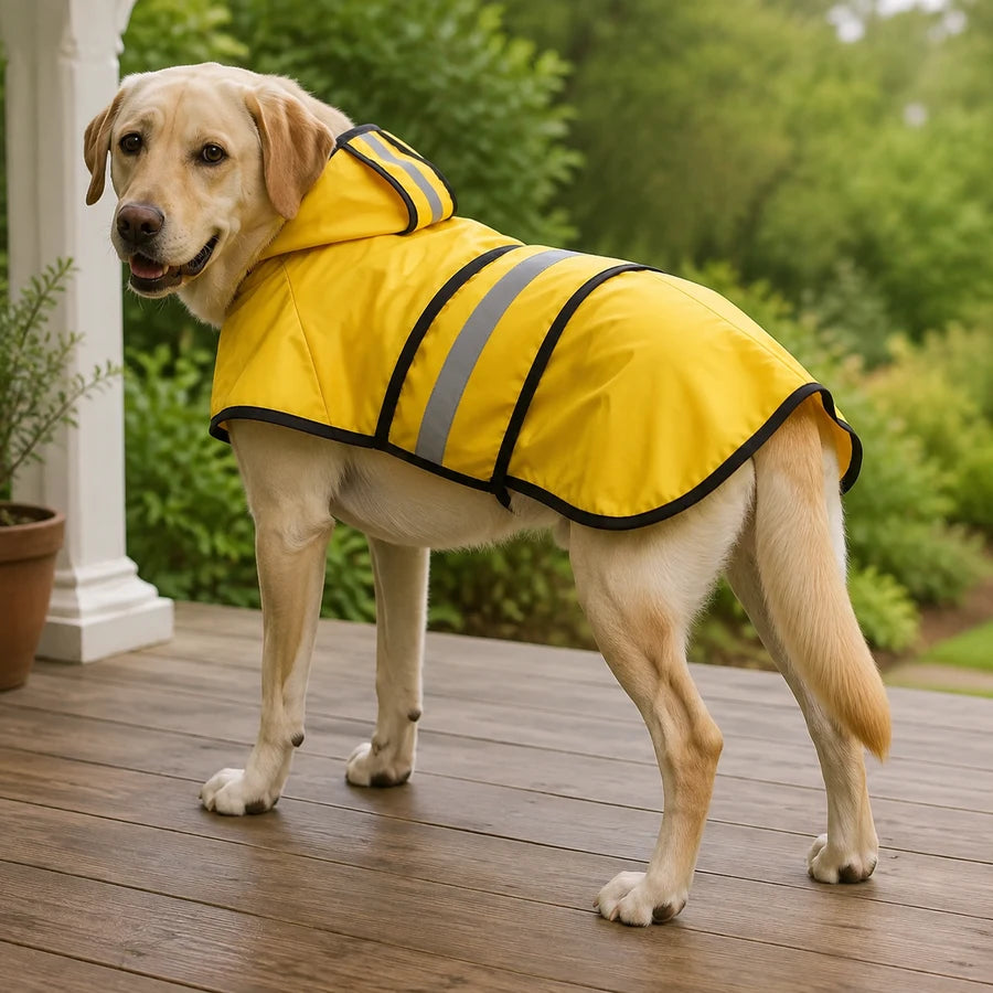 Yellow XXXL PETEE Rainy Day Cape — PETEE September 7 lifestyle