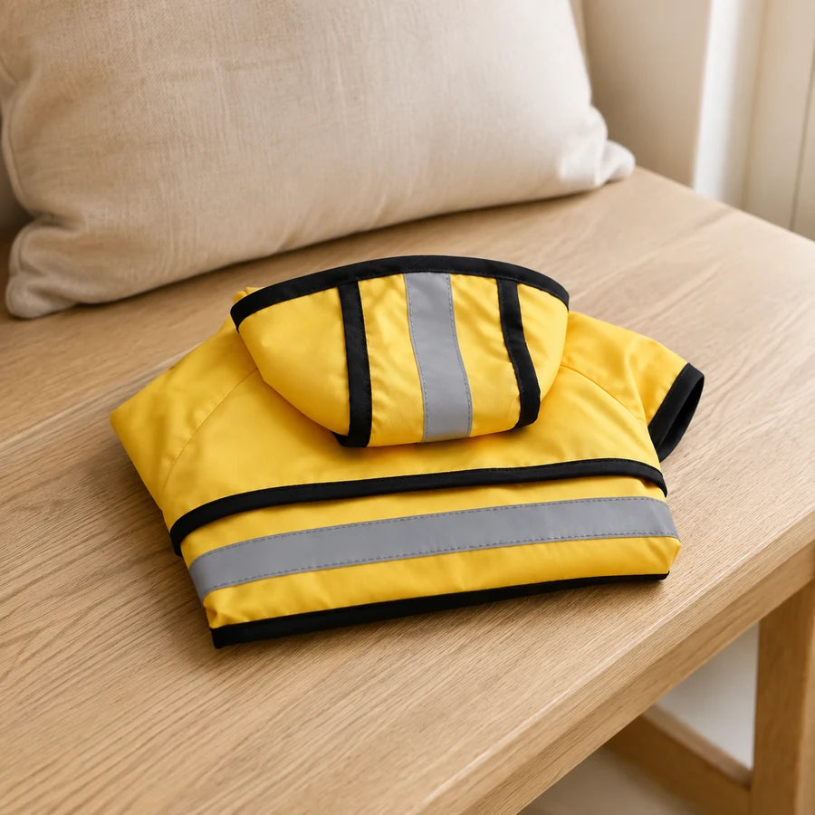 Yellow XXXL PETEE Rainy Day Cape — PETEE September 7 storage